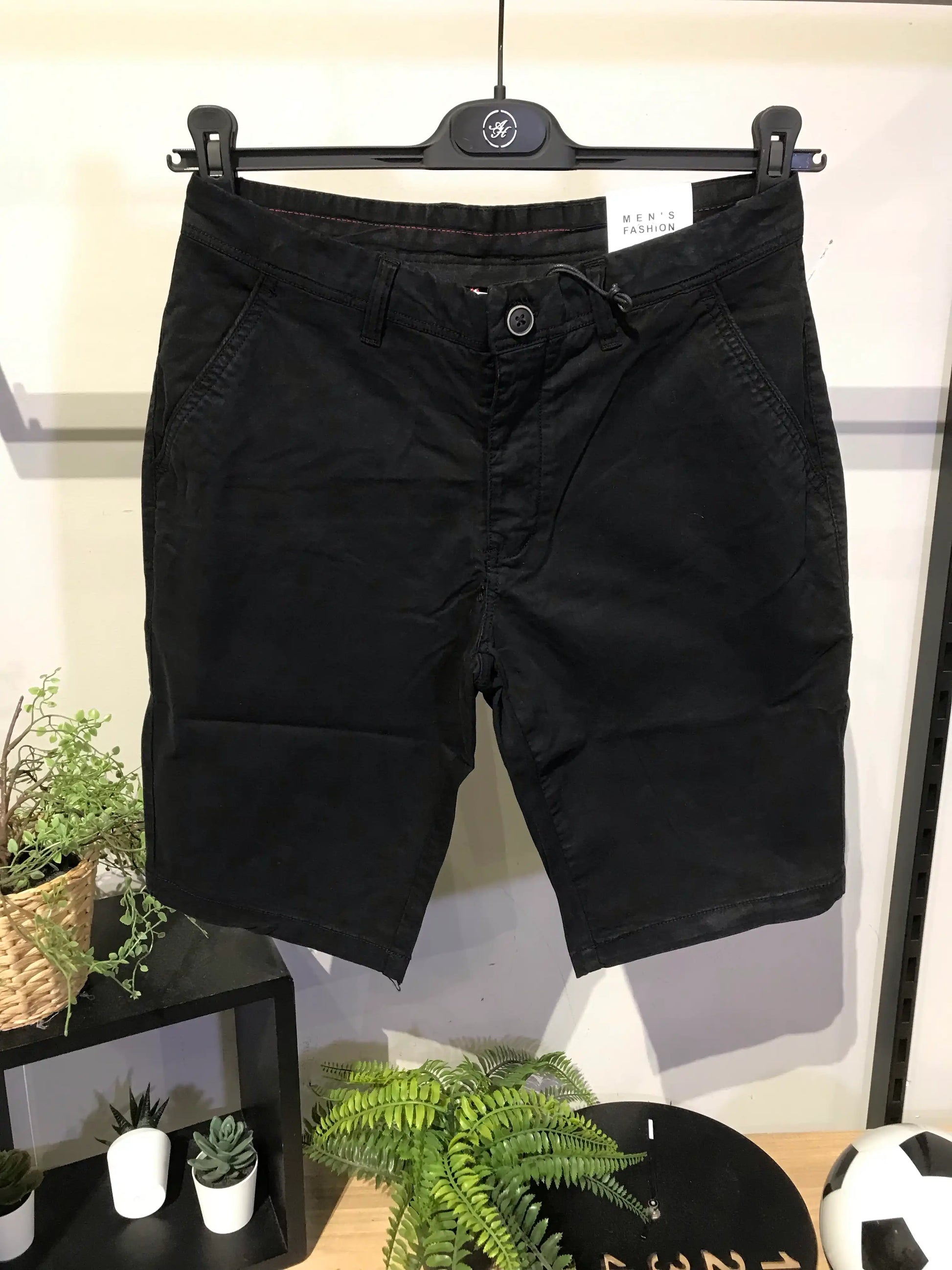 Zeta pantaloncini per uomo NERO  - SUNTIMEMODA