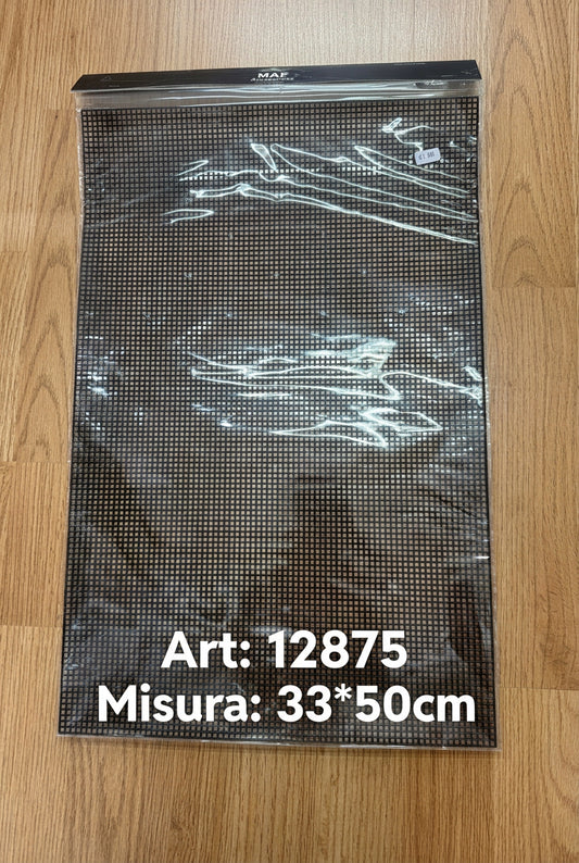 Maxi Foglio di Rete Canvas in Plastica per Borse Fai da Te (50.5x33cm) - Maglia 3mm Ritagliabile