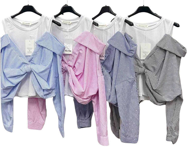 Camicia finta in due pezzi - SUNTIMEMODA