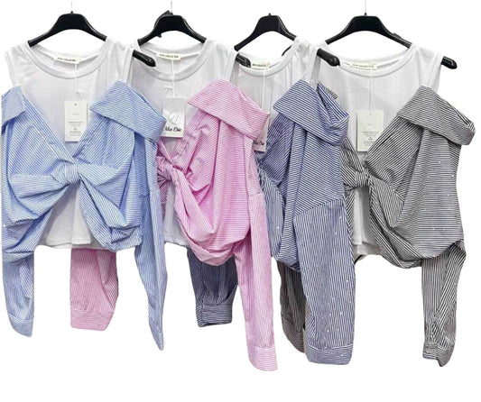 Camicia finta in due pezzi - SUNTIMEMODA