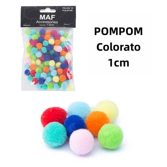 pompom Colorato 1cm - SUNTIMEMODA